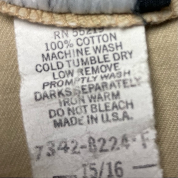 Vintage Tan Pleated Skirt High Rise Preppy - Picture 7 of 7